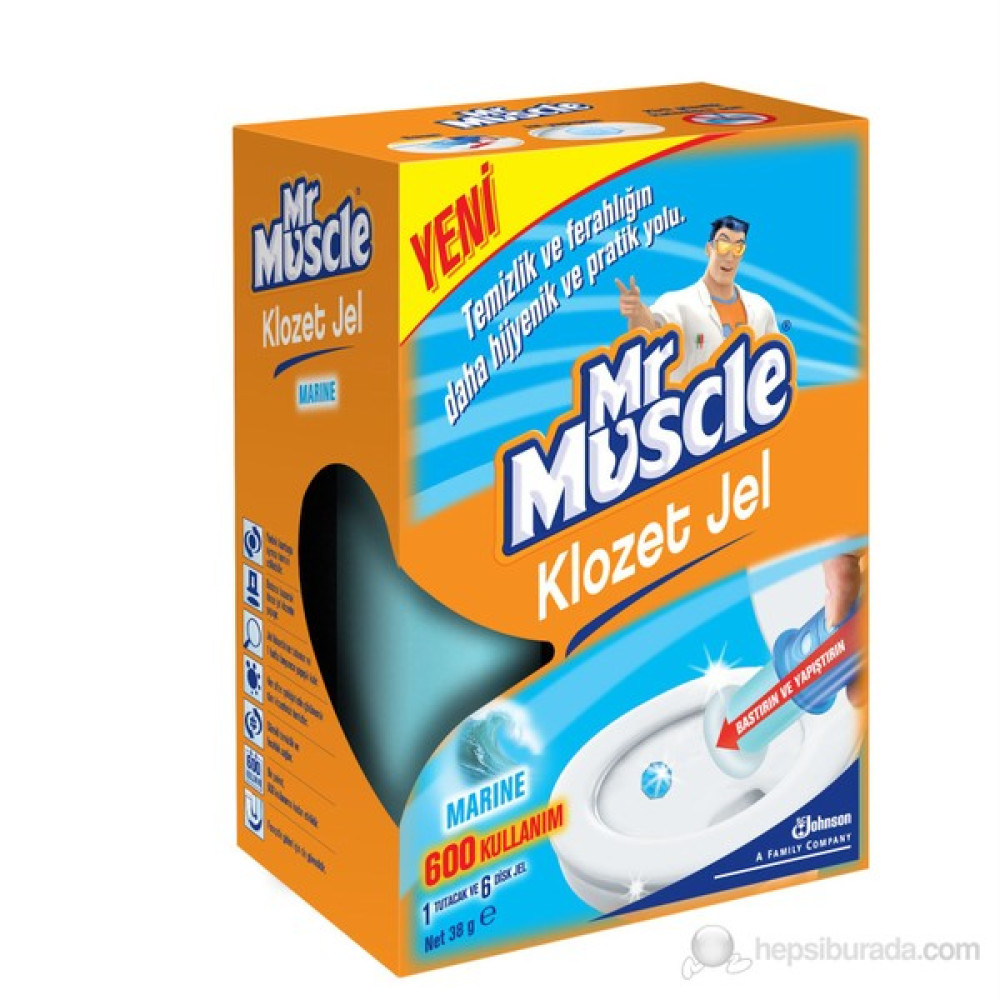 Mr Muscle Klozet Jel Marine Tuvalet Temizleyici Temizlik Malzemeleri Fiyatı