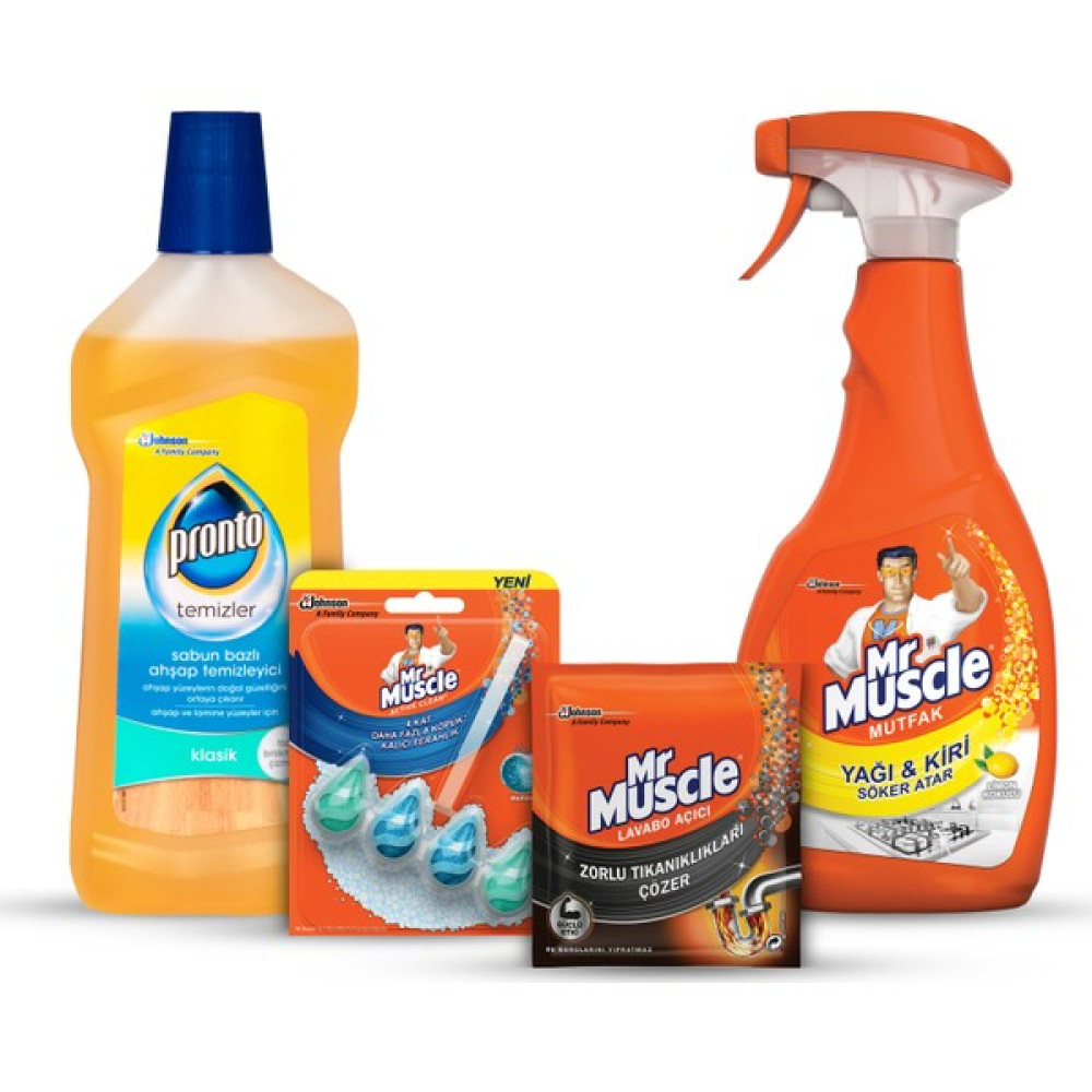 Mr Muscle & Pronto Süper Temizlik Paketi - 2 lt Temizlik Malzemeleri Fiyatı