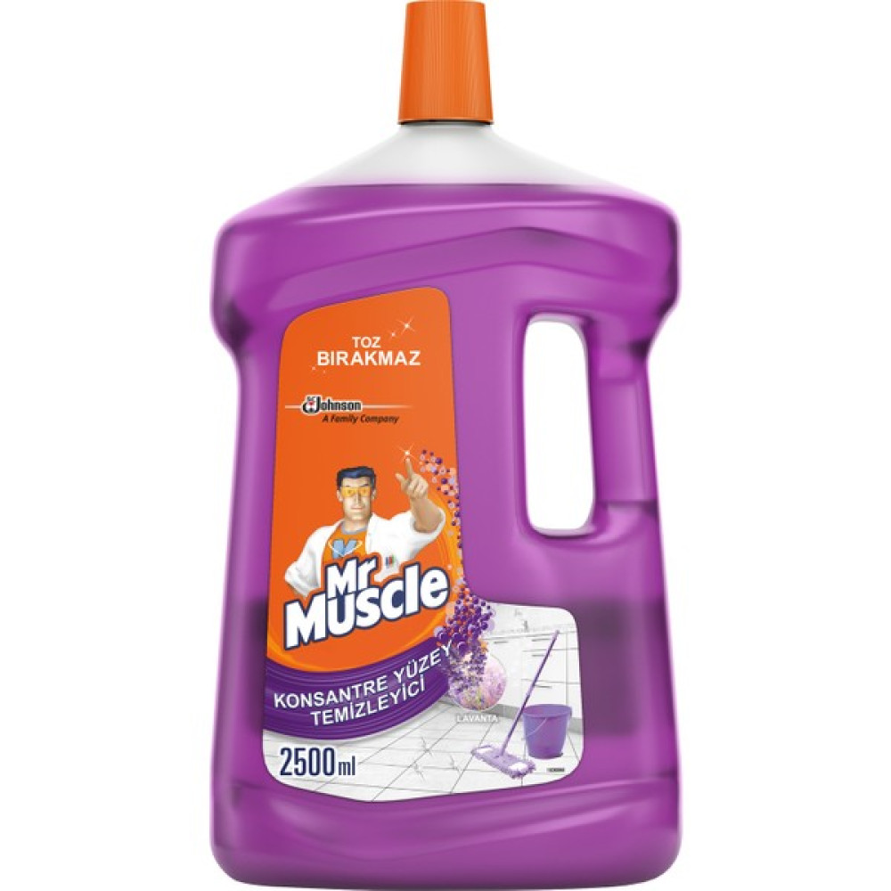 Mr Muscle  Yüzey Temizleyici 2500 ml Lavanta Parlatıcı ve Temizleyiciler Fiyatı