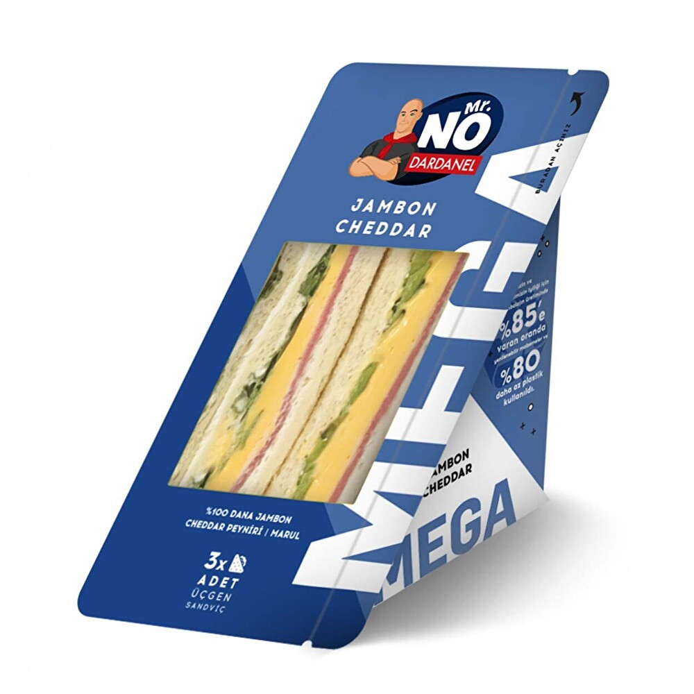 Mr. No Jambon Cheddar Mega Sandviç 230 G Şarküteri Fiyatı