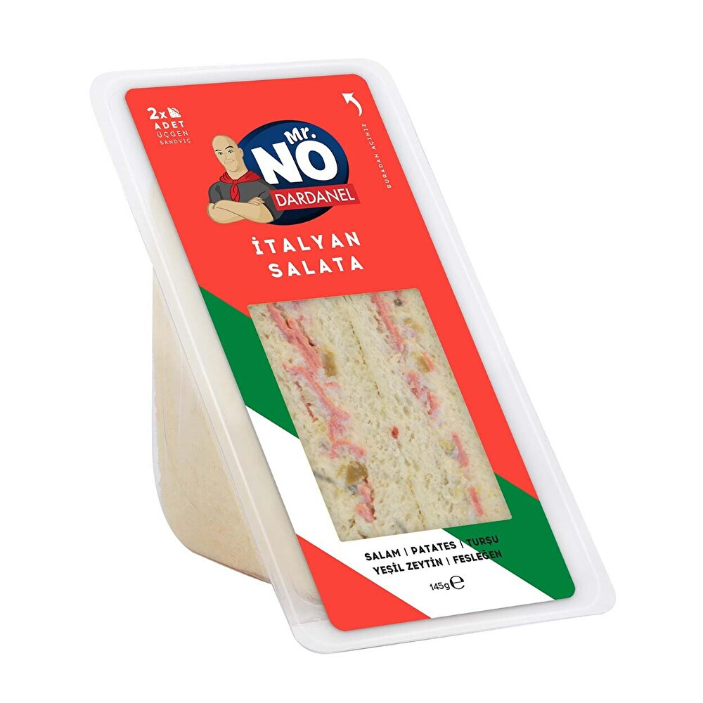 Mr. No Klasik İtalyan Salatalı Üçgen Sandviç 145 Gr Şarküteri Fiyatı