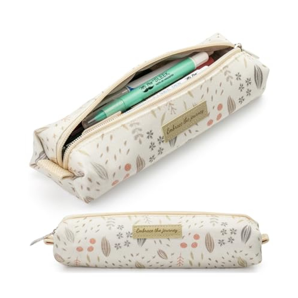 Mr. Pen- Cute Pencil Case Pouch, Boho Design, Multipurpose Canvas Bible Pencil Pouch
