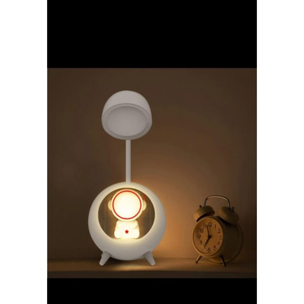 MR Shopping LED Lamba Ultra Parlak USB Şarj Masa Lambası LED Okuma Lambası Dekoratif - Beyaz Masa Lambası Fiyatı