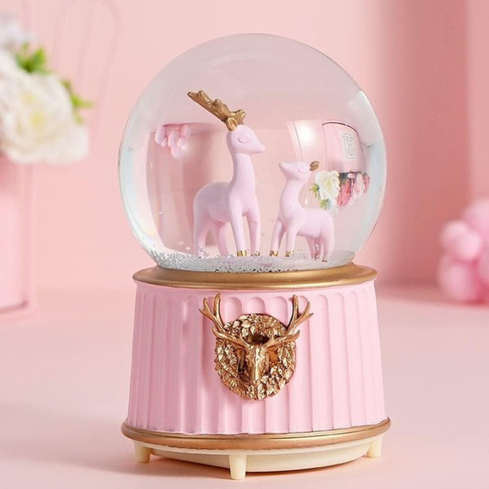 MR Shopping Mr Müzikli Kar Küresi Işıklı Kristal Top Müzik Kutusu, Otomatik Kar Yağışı Geyik, Aydınlatmalı Kar Küresi, Masaüstü Süsü, Noel, Yeni Yı... Müzik Aleti Kutusu & Çantası Fiyatı