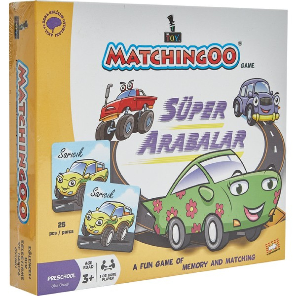 Mr. Toy Matchıngoo Eşleme Ve Hafıza Oyunu (Arabalar ) Çocuk Oyuncağı Fiyatı