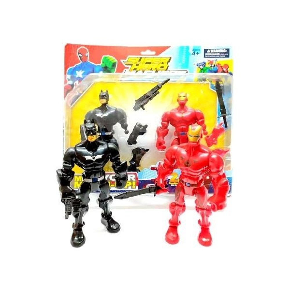 Mrç Batman Iron Man Ikili Sesli Superhero Masher Batman Demiradam Oyuncak Fiyatı