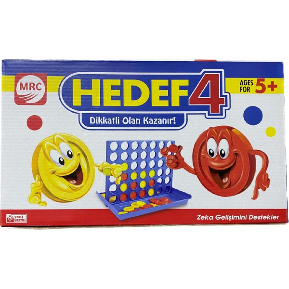 Mrc Hedef 4 - Dikkat Oyunu - Renkli - 1 Adet Oyun & Hobi Fiyatı