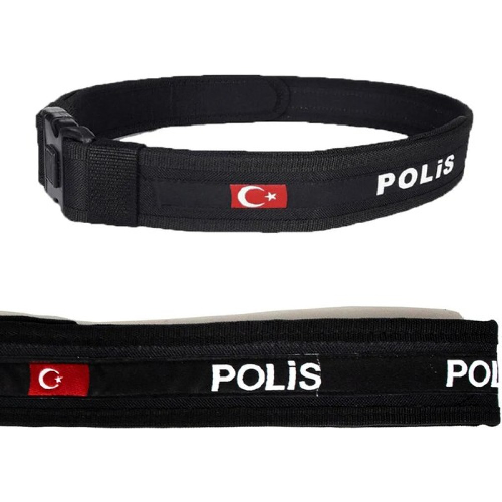 Mrc Tactical Polis Yazılı Kemer Palaska Siyah Polis Kemeri Palaskası Erkek Kemeri Fiyatı