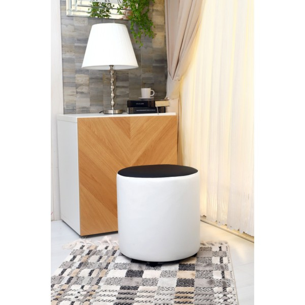 Mr.dans Store Puf Koltuk Yuvarlak Taraftar Kombin - 40 X 40 Puf Fiyatı