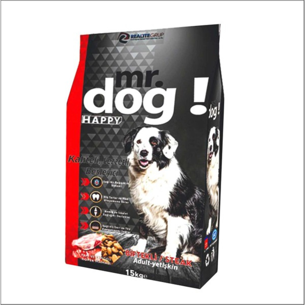 Mr.Dog Happy Biftekli Yetişkin Köpek Maması 15 kg Evcil Hayvan Ürünleri Fiyatı