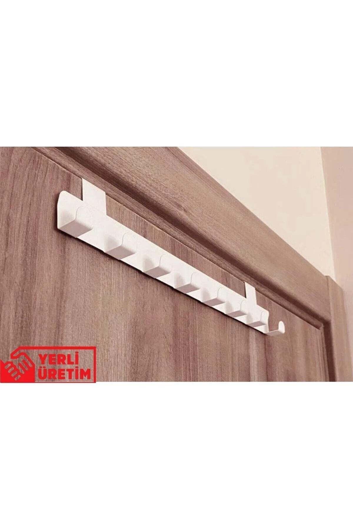 MRl Metal Parlak Beyaz Amerikan Kapı Arkası Askılık Organizer Askılık Ve Banyo Kapı Arkası Mka868" Vestiyer Fiyatı
