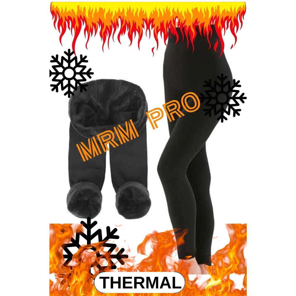 mrmpro Termal Kışlık Kadın Siyah Thermal Içi Polarlı Şardonlu Termal 2XL Beden Termal İç Giyim Fiyatı