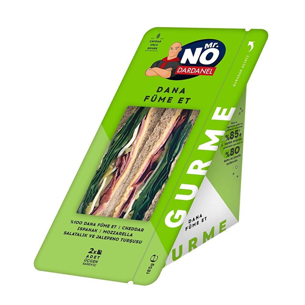 Mr.No Dana Bacon Füme Et Sandviç 185 g Diğer Fiyatı
