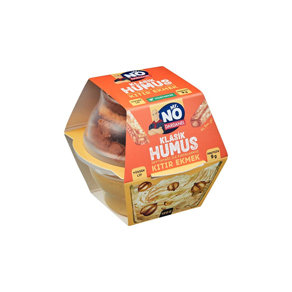 Mr.No Humus Klasik Kıtır Ekmekli 130 g Diğer Fiyatı
