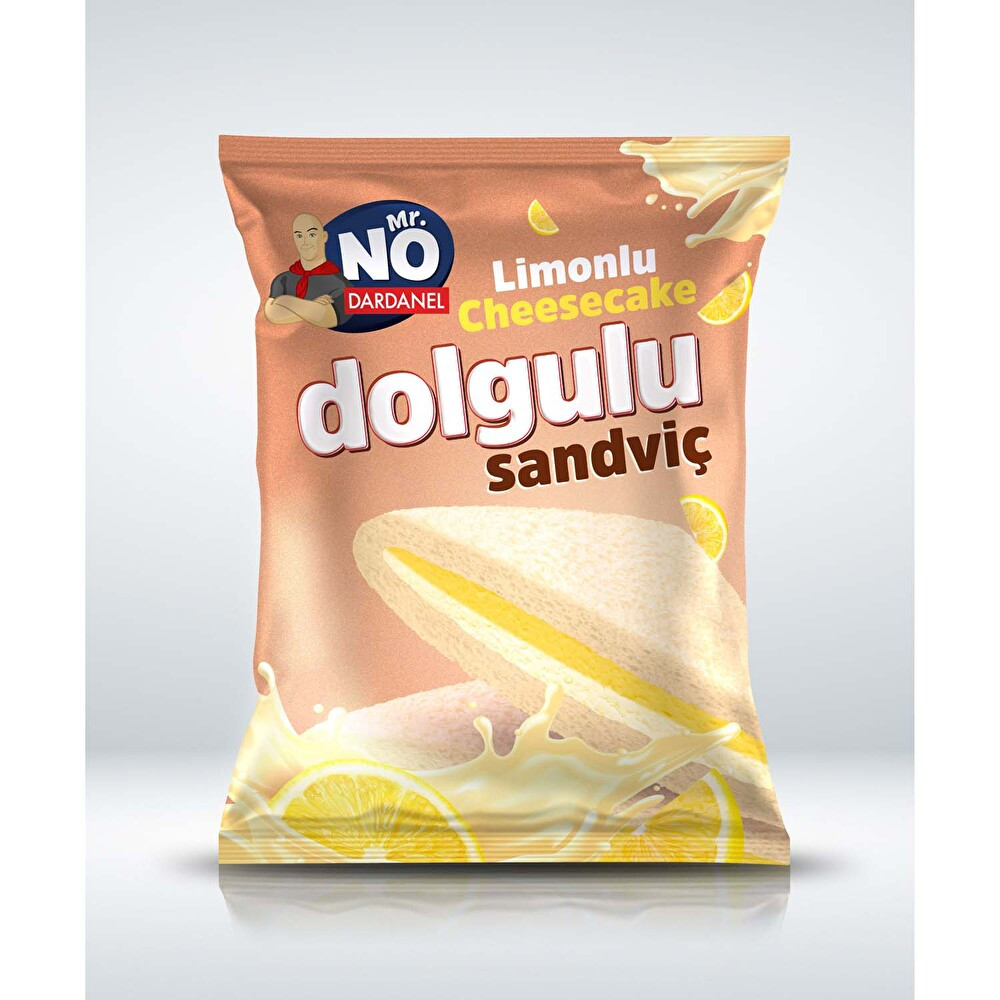 Mr.No Limonlu Chesecake Dolgulu Sandviç 60 g Diğer Fiyatı