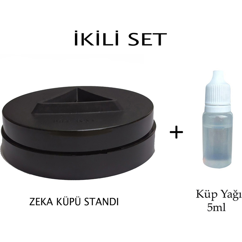 Mrs Toys Zeka Küpü Standı Rubik Küp Standı Küp Tutucu Sehpa Zeka Küp Yağı ( Lube ) - Siyah Diğer Fiyatı