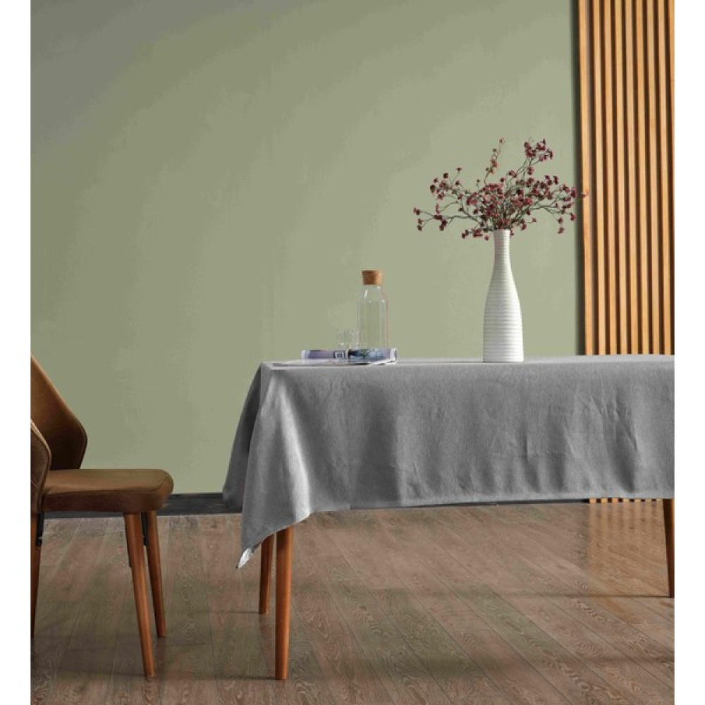 Mr.stock Masa Örtüsü Keten 140X140 cm 12982 - Gri - 140 x 140 cm Masa Örtüsü Fiyatı