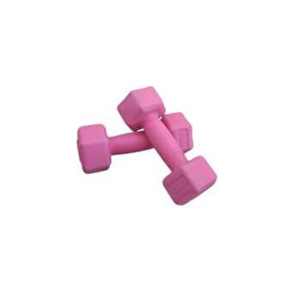 Mrt 1 kg X2 Mini Pembe Plastik Dambıl Dayanıklı ve Şık Tasarım ile El Anatomisine Uygun Diğer Fiyatı