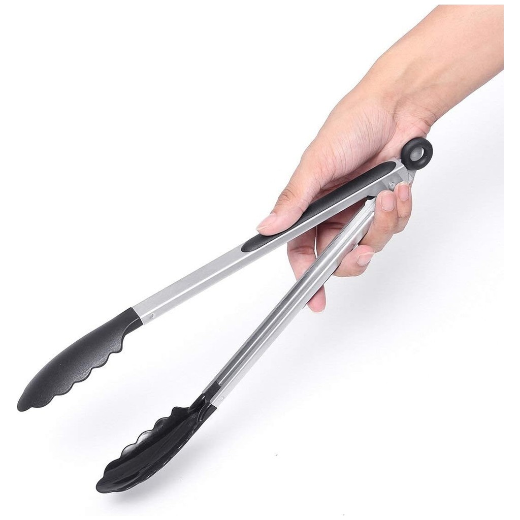 Mrt Bilişim Metal Kızartma Maşası Silikon Uçlu Maşa Siyah Renk Salata Makarna Servis Maşası 23 cm SSD / Solid State Drive Fiyatı