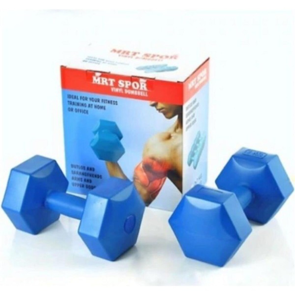 Mrt Sport Fitness Spor Dumbell Ağırlık Seti 10 kg Köşeli Plastik Dambıllar & El / Ayak Ağırlıkları Fiyatı
