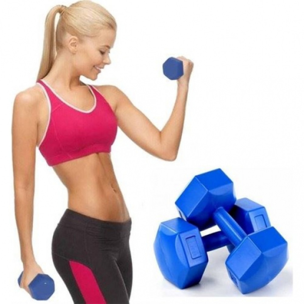 Mrt Sport Fitness Spor Dumbell Agirlik Seti 6 Kg Koseli Plastik Kondisyon Aletleri Fiyatı