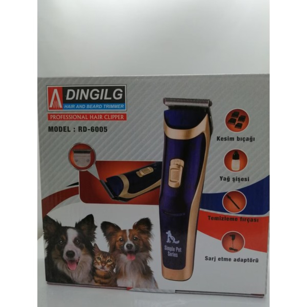 Ms-Dıngılg RD-6005 Kedi Köpek Tıraş Makinası Evcil Hayvan Ürünleri Fiyatı