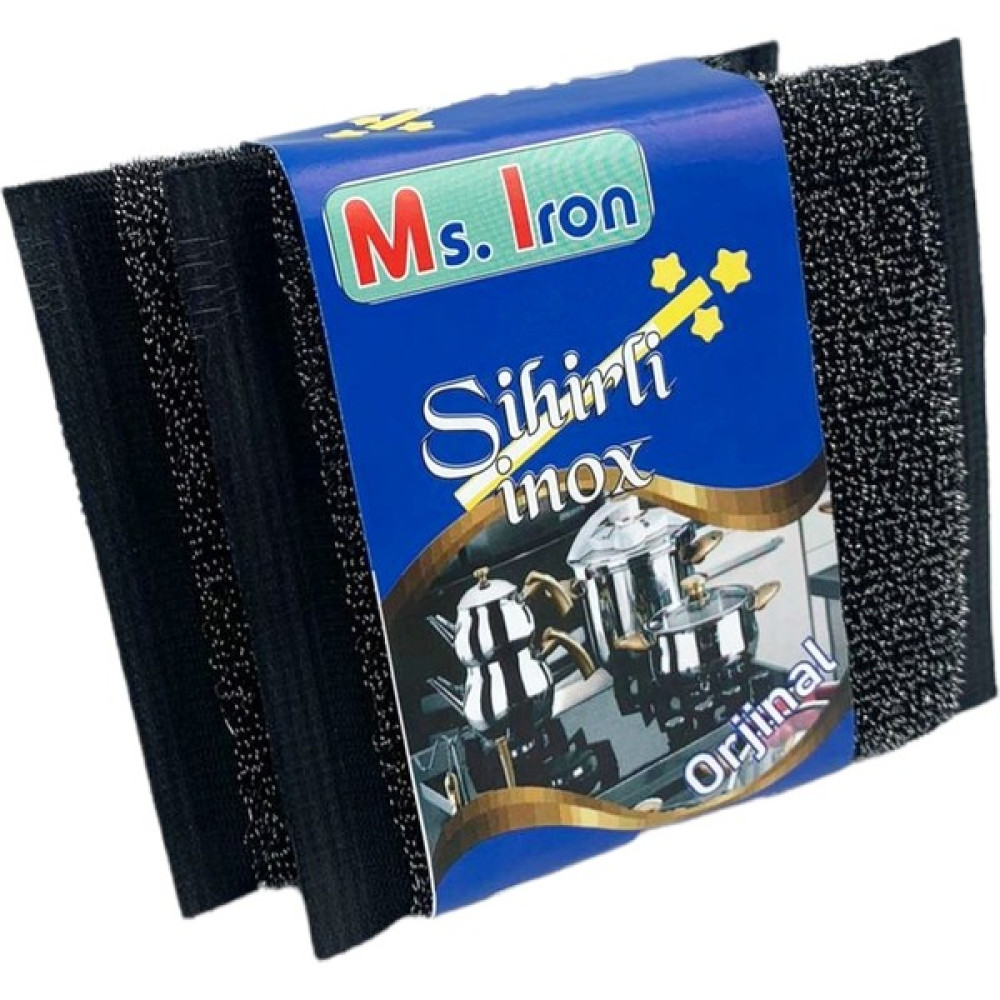 Ms. Iron Sihirli Inox Paslanmaz Telli Sünger 2'li Bulaşık Yıkama Fiyatı
