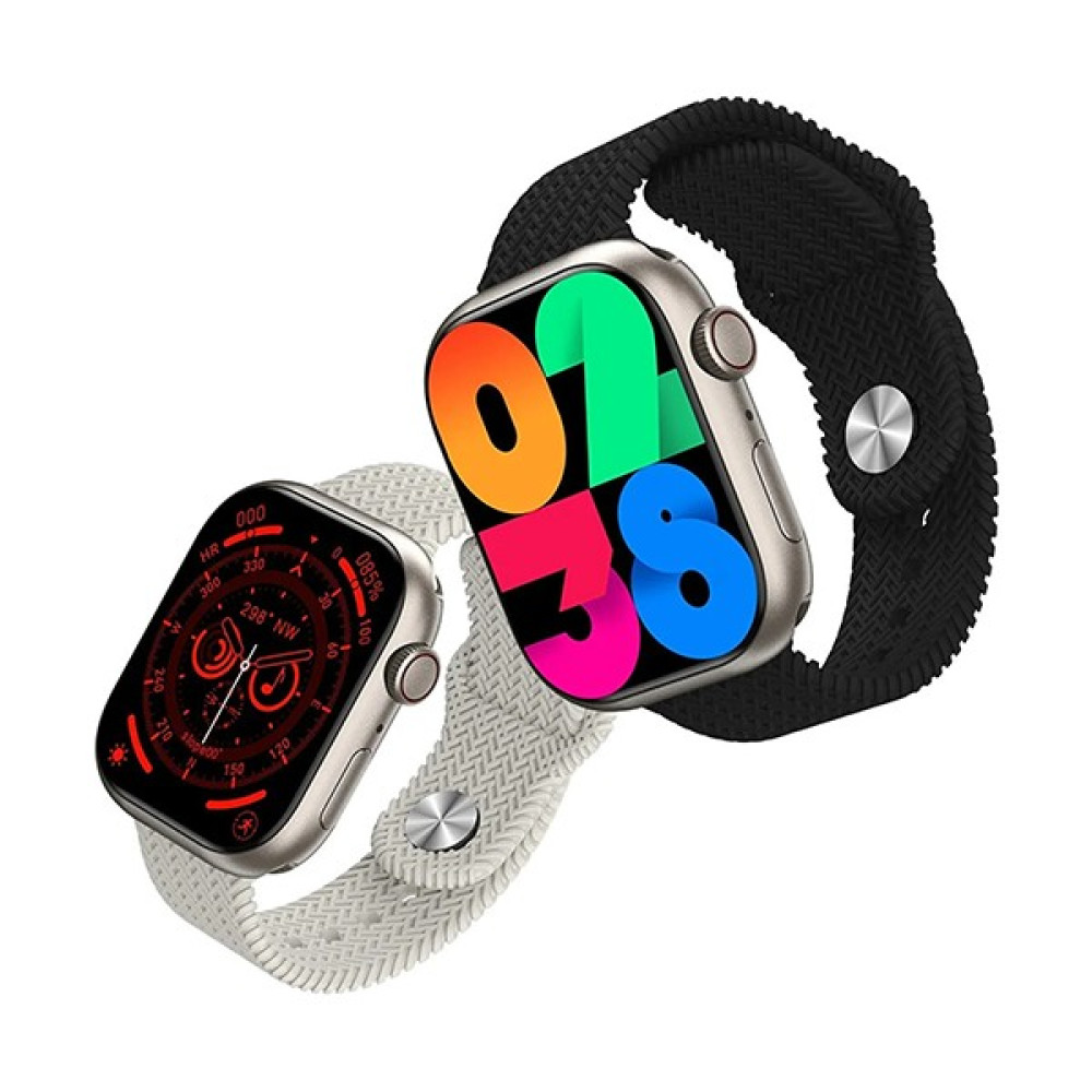 Ms Tech HK9PRO Full Amoled Ekran 2023 Watch 8 Akıllı Saat Çift Kordonlu - Gri - Siyah Oto Boyaları Fiyatı