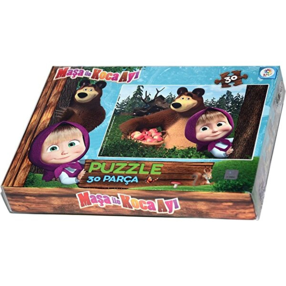 MS7574 Laço Kids Maşa ile Koca Ayı 30 Parça Puzzle Eğitici Oyuncak Fiyatı