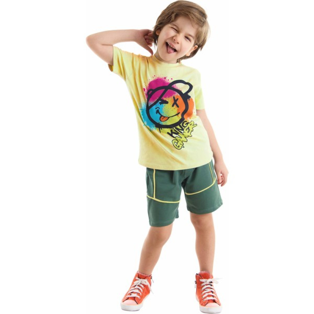 MSHB&G Gülelim Erkek Çocuk T-Shirt Şort Takım Erkek Çocuk Giyim Takımı Fiyatı