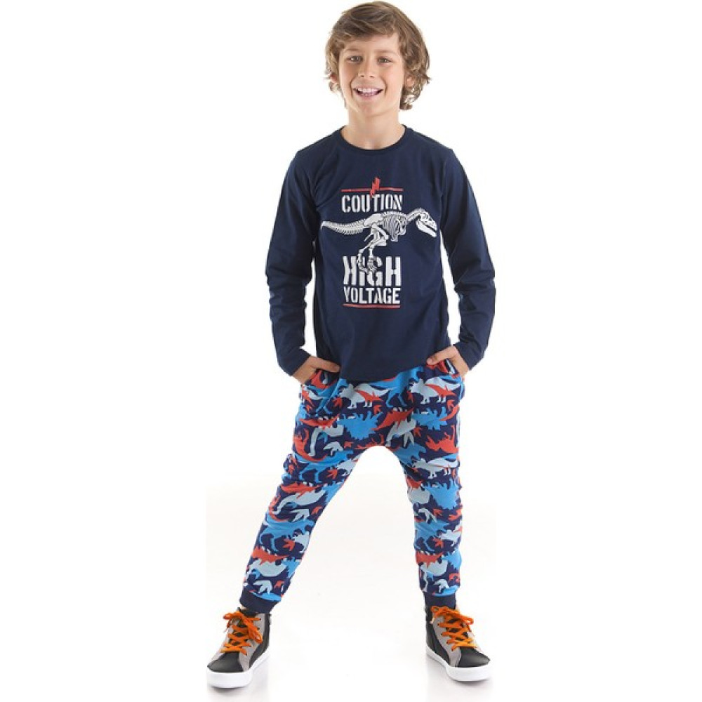 MSHB&G High Voltage Erkek Çocuk T-Shirt Pantolon Takım Erkek Çocuk Giyim Takımı Fiyatı