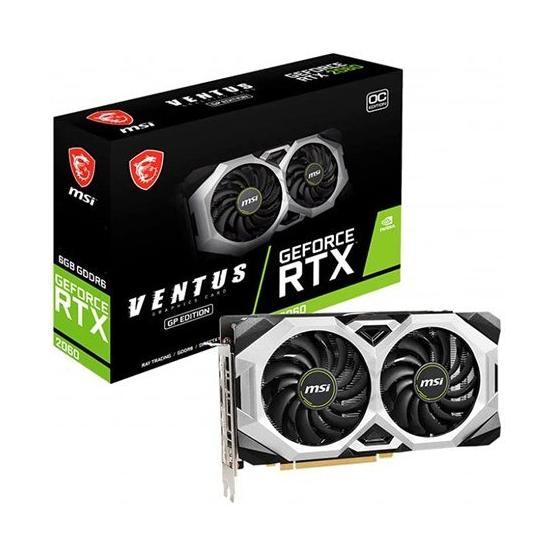 Msı Geforce Rtx 2060 Ventus Gp Oc 6gb Gddr6 192 Bit Ekran Kartı (Rtx 2060 Ventus Gp Oc)