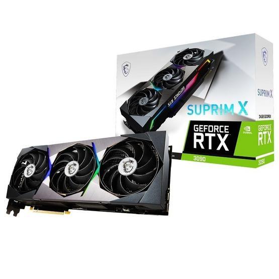 MSI GeForce RTX 3090 SUPRIM X 24G 24GB GDDR6X 384Bit DX12 Gaming Ekran Kartı