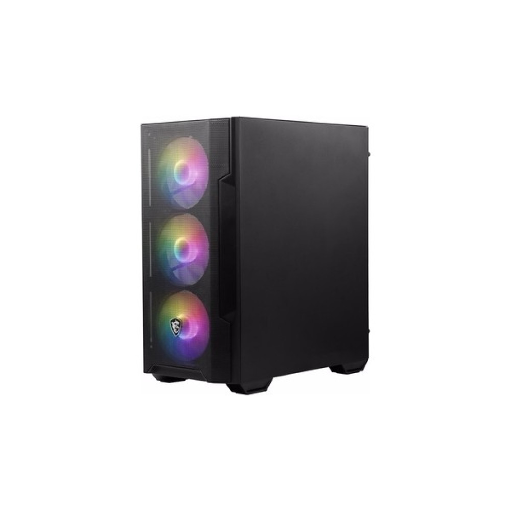 MSI MAG FORGE M100A D60 Akrilik yan panel 3x120mm 1x120mm Auto RGB Fan 600W 80+ mATX Gaming Bilgisayar Kasası - 600 W PC Kasaları Fiyatı