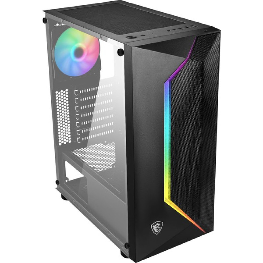 MSI MAG Vampiric 100R Temperli Cam 160 mm Fan Micro ATX Bilgisayar Kasa PC Kasaları Fiyatı