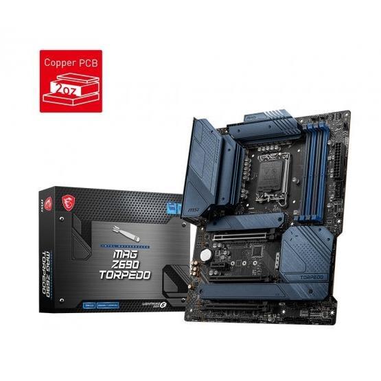MSI Mag Z690 Torpedo Soket 1700 DDR5 6400 2.5G LAN ATX Anakart