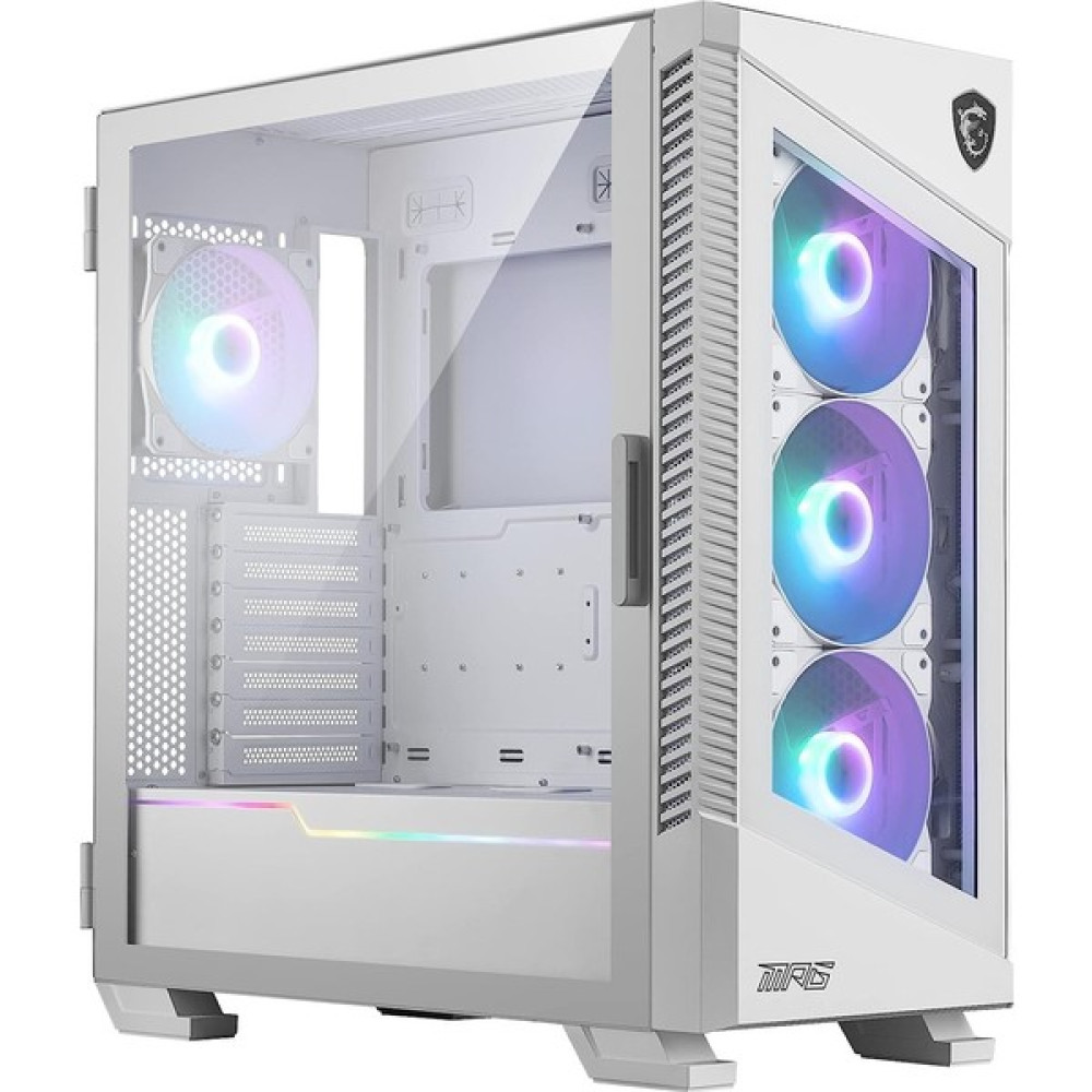 MSI MPG VELOX 100R WHITE Temperli Cam 1 x A-RGB Fan 4 x 120mm Fan ATX Gaming Bilgisayar Kasası PC Kasaları Fiyatı