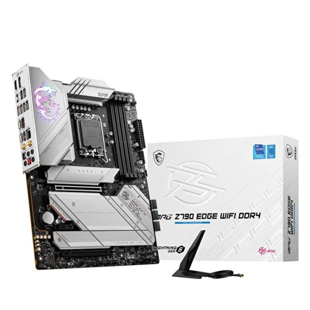 MSI MPG Z790 Edge WiFi Ddr4 Intel Z790 LGA 1700 Soket 5333 MHz 5 x M.2 ATX Anakart Anakart Fiyatı