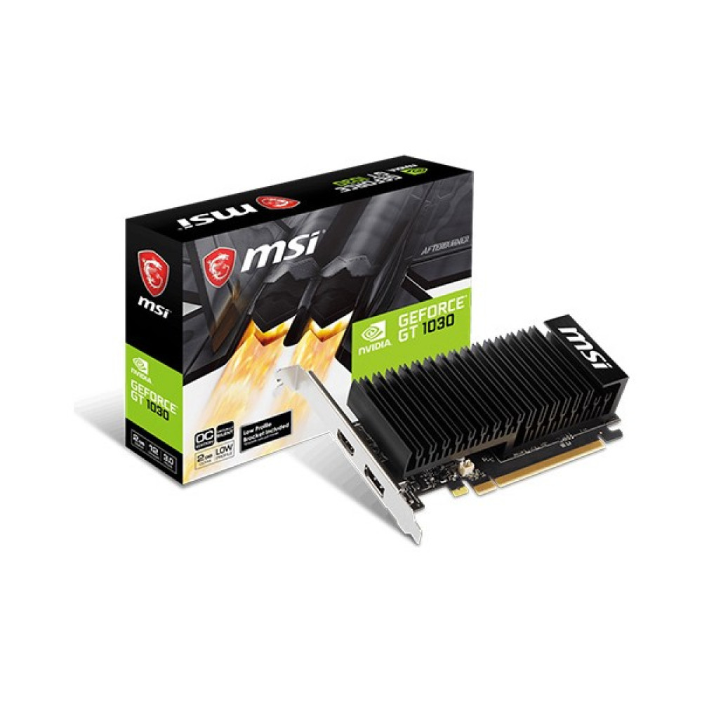 MSI Nvidia 2GB GT1030 2ghd4 Lp Oc DDR4 64 Bit HDMI DVI Ekran Karti Ekran Kartları Fiyatı