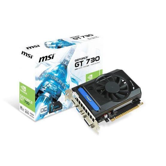 MSI Nvidia GeForce GT 730 2GB 128bit DDR3 (DX11) PCI-E 2.0 Ekran Kartı (N730-2GD3)