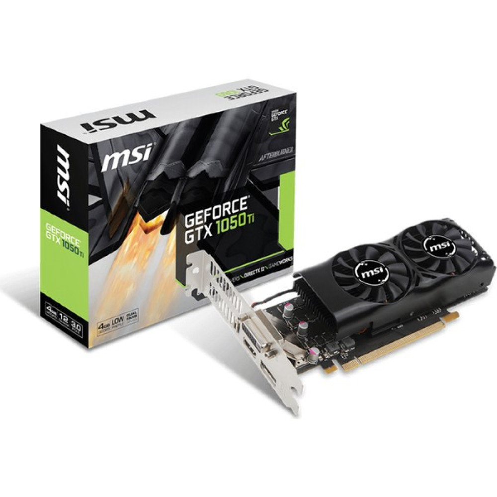 MSI NVIDIA GeForce GTX 1050 Ti 4GT LP 4GB 128 bit GDDR5 DX(12) PCI-E 3.0 Ekran Kartı (GTX 1050 Ti 4GT LP) Ekran Kartları Fiyatı