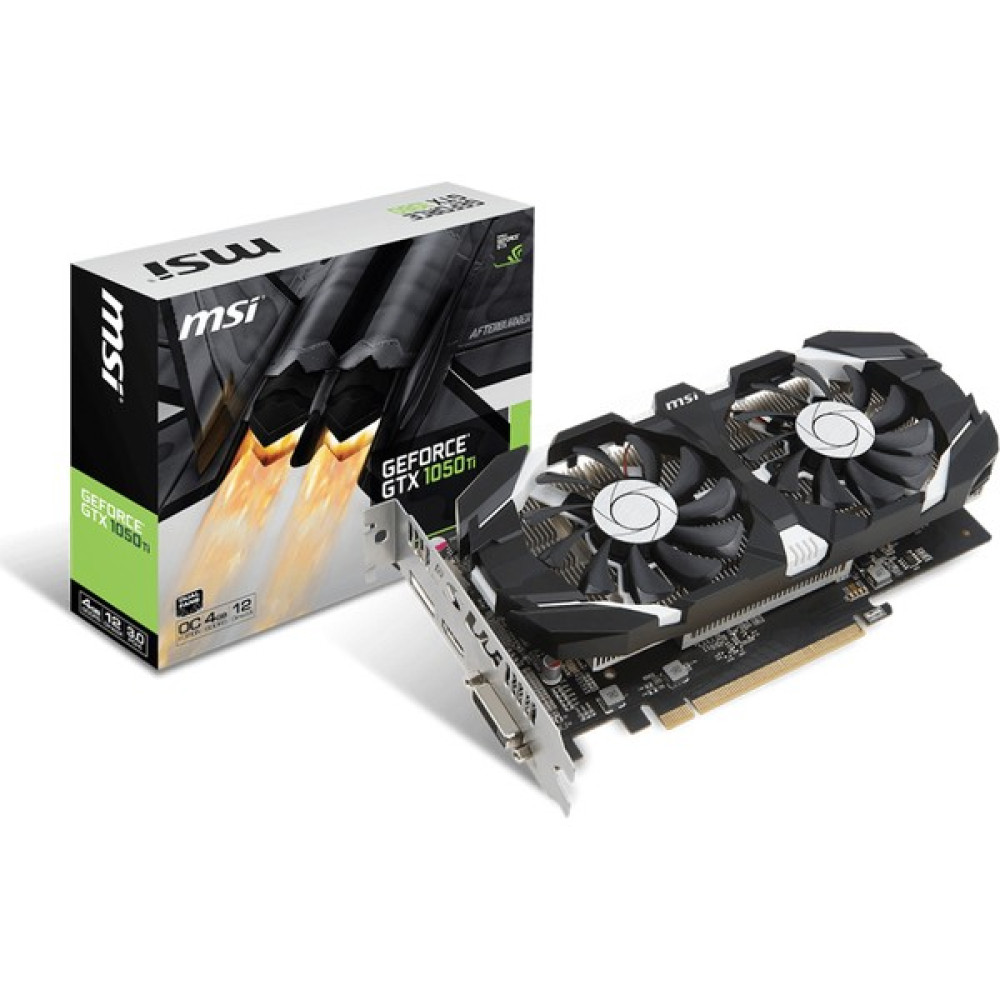 MSI NVIDIA GeForce GTX 1050 TI 4GT OC 4GB 128 bit GDDR5 DX(12) PCI-E 3.0 Ekran Kartı (GTX 1050 TI 4GT OC) Ekran Kartları Fiyatı