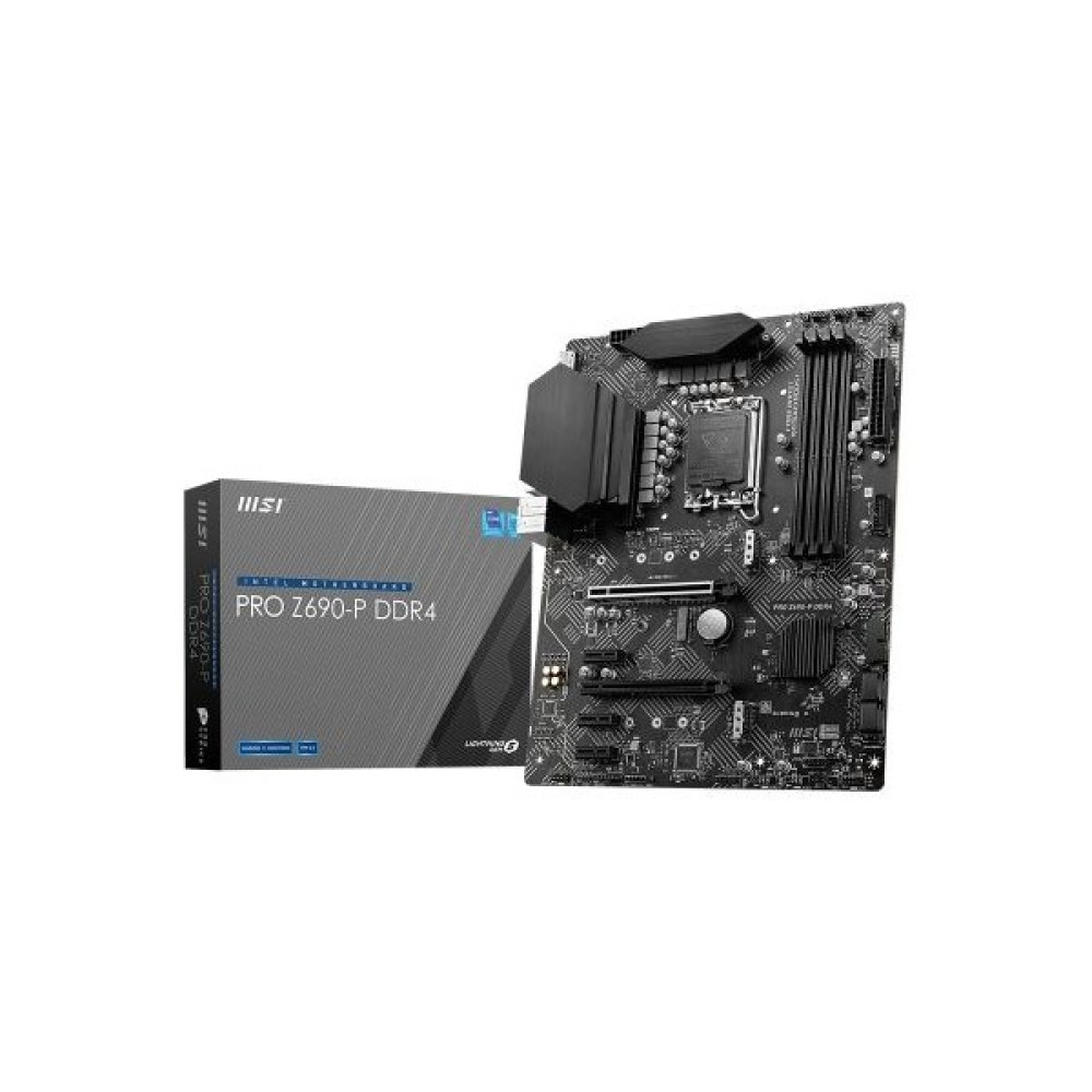 Msı Pro Z690-P Ddr4 Soket 1700 Ddr4 5200 (Oc) Pcı-E Gen 5 M.2 Usb3.2 2.5g Lan Atx Anakart Anakart Fiyatı