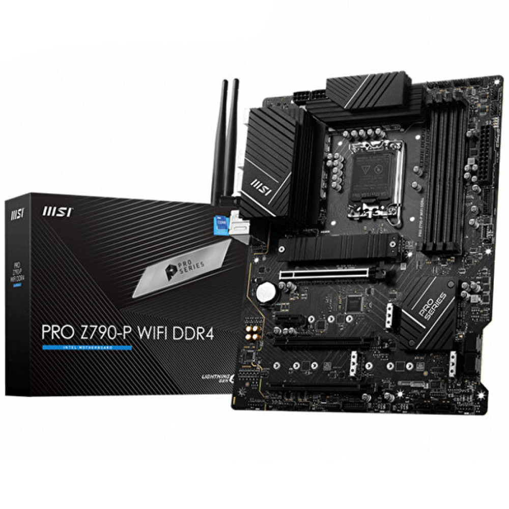 MSI Pro Z790-P WiFi Intel Z790 5333 MHz LGA 1700 Soket Ddr4 ATX Gaming Anakart Anakart Fiyatı