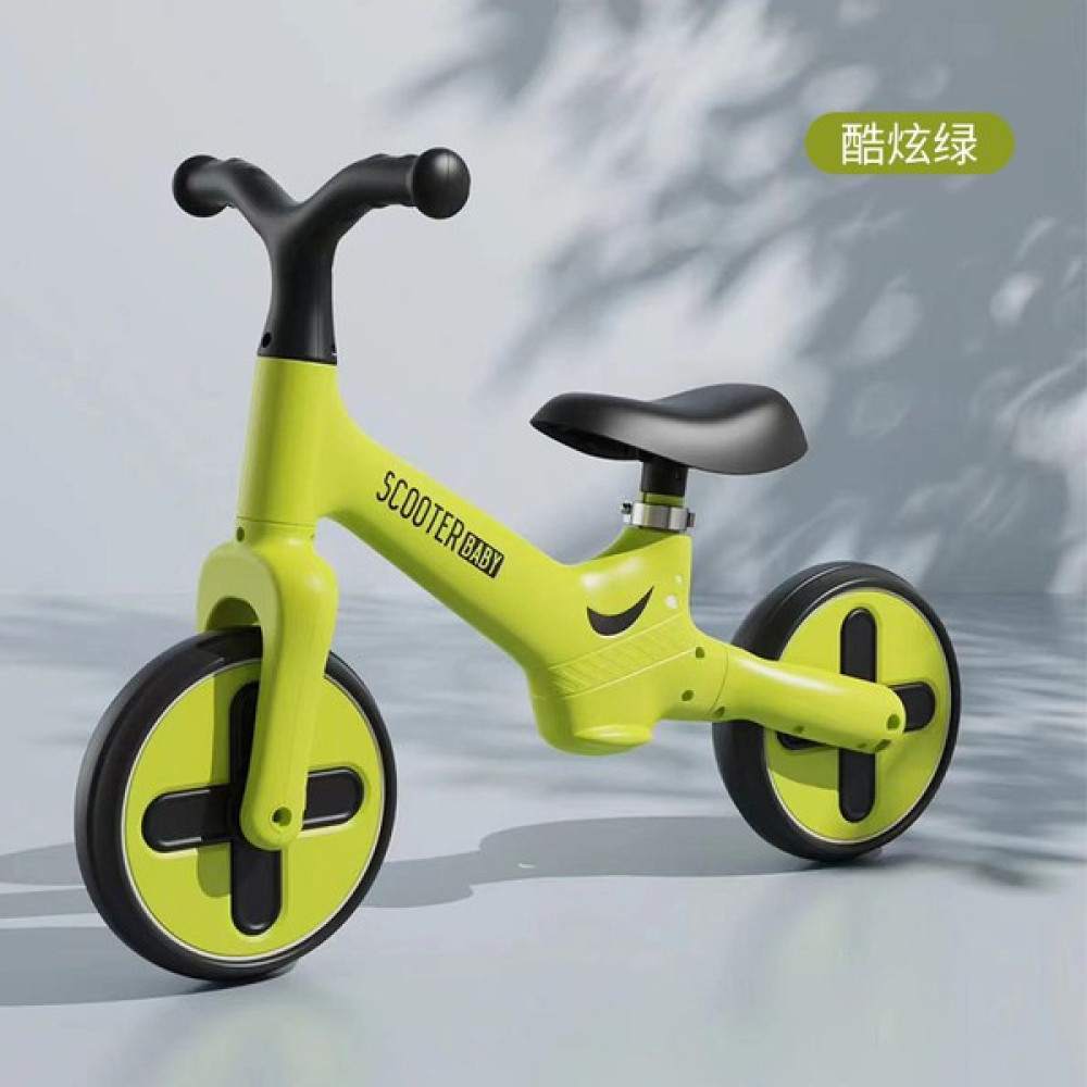 MSM 1-3-6 Yaş Arası Çocuk Denge Arabası, Pedalsız, Yürüteçli, Hafif Çocuk Scooter'ı (Yurt Dışından) - Yeşil Açık Hava, Deniz ve Spor Oyuncakları Fiyatı