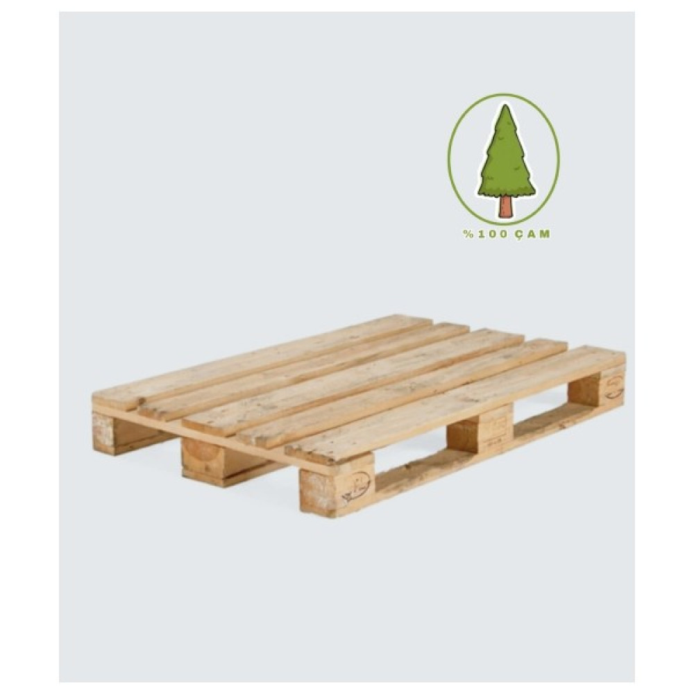MSM Ahşap Palet 80 x 100 cm Çam Palet Demonte Zımparasız Sıfır Palet - 80X100 - Naturel Dekoratif Bahçe Ürünleri Fiyatı