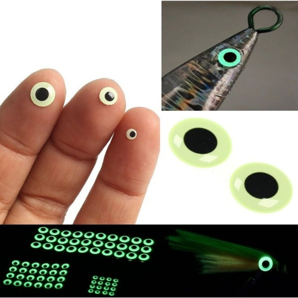 MSO Teknoloji VIP Kalite Olta Balıkçılık Fosforlu Jig Yapay Balık Göz - 4mm - 30 Adet Oto Boyaları Fiyatı