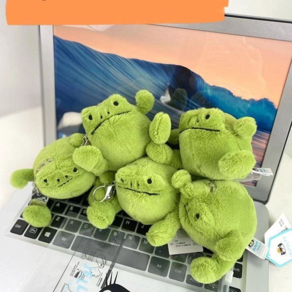 MsPlenty1 Hyla Kurbağa Bebek Çanta Süs Çirkin Sevimli Peluş Oyuncak Çocuk Oyuncak Bebek Bebek Kız Hediye (Yurt Dışından) - Yeşil - Lacivert - Beyaz - Lacivert Oto Boyaları Fiyatı