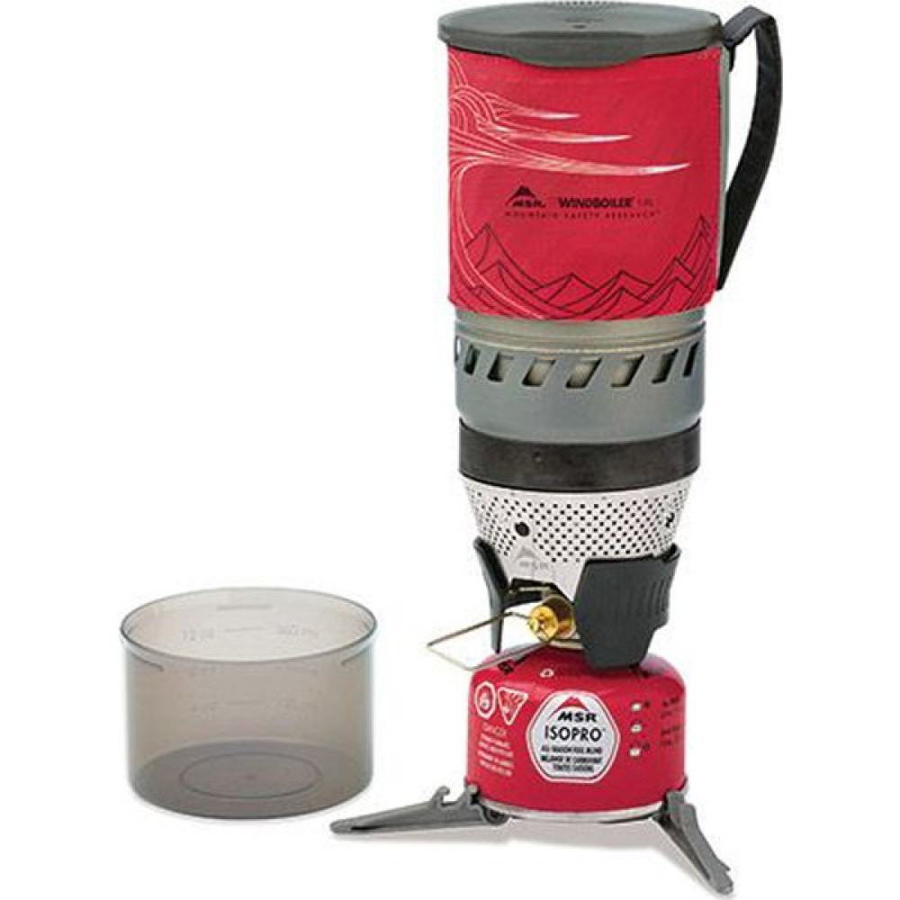 Msr Windburner 1 L System Ocak Kırmızı Kamp Mutfağı Fiyatı