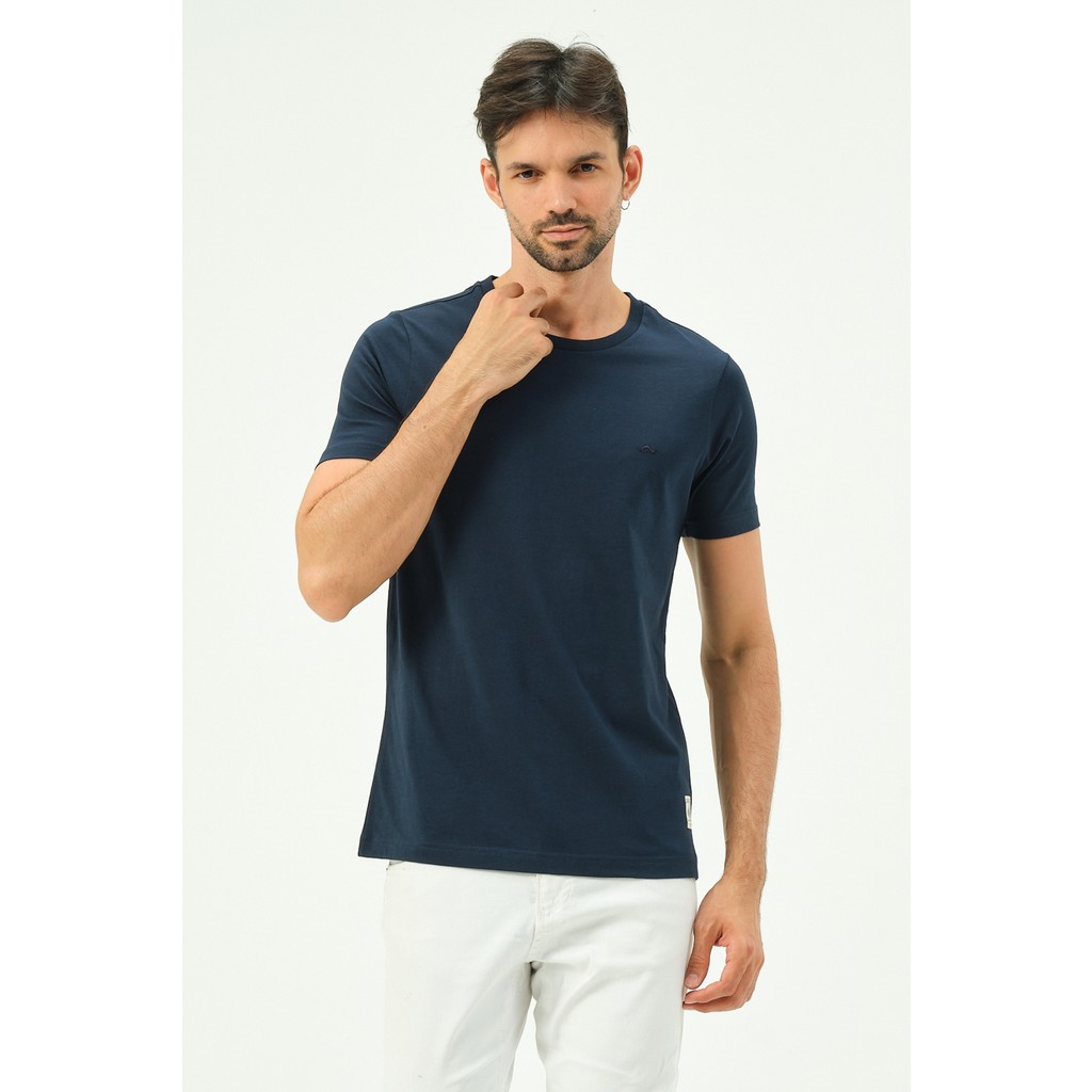 Msw Lacivert Casual Sıfır Yaka Büyük Beden Bıg Sıze Erkek Tişört Erkek T-shirt Fiyatı